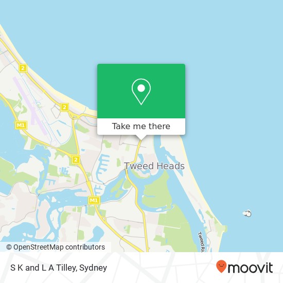 Mapa S K and L A Tilley, 42 Wharf St Tweed Heads NSW 2485