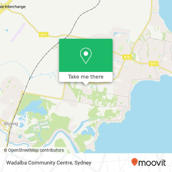 Wadalba Community Centre map