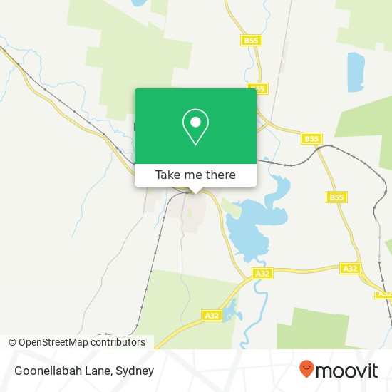 Goonellabah Lane map