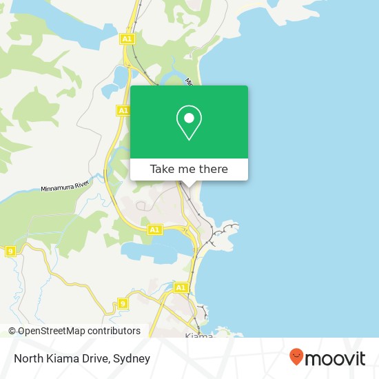 North Kiama Drive map