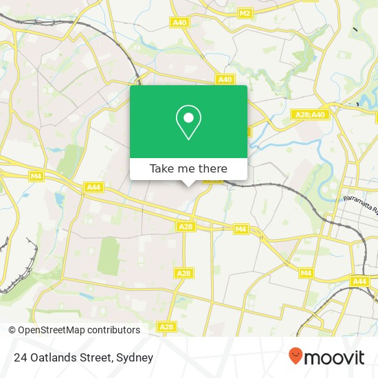 24 Oatlands Street map