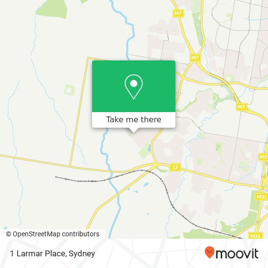 1 Larmar Place map