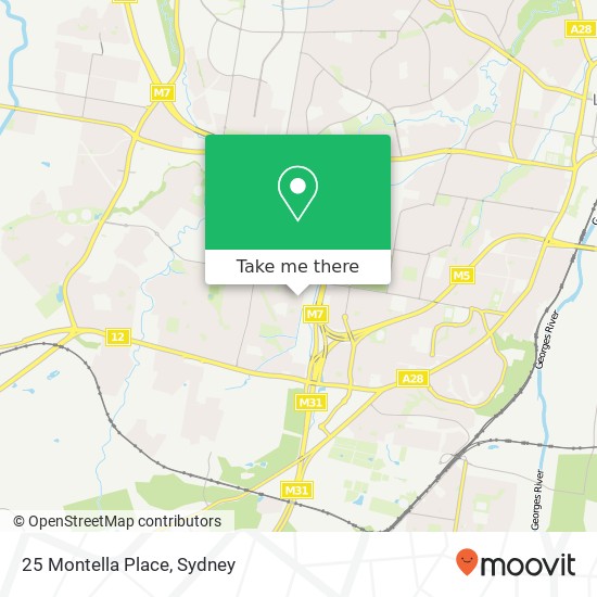 25 Montella Place map