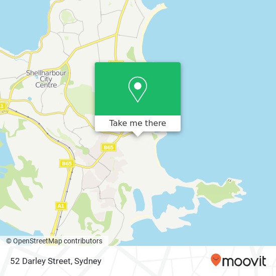 52 Darley Street map