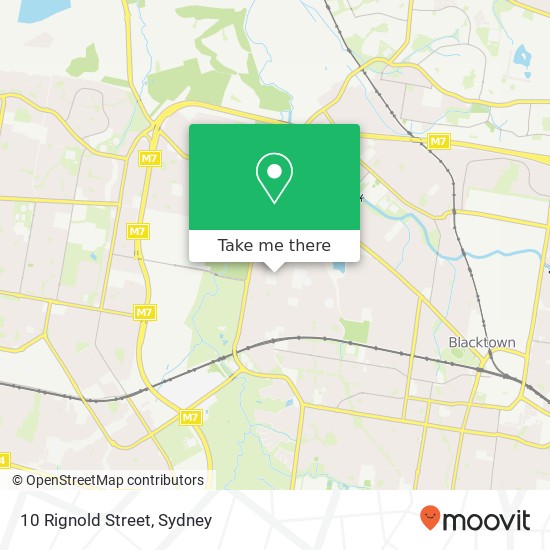 10 Rignold Street map