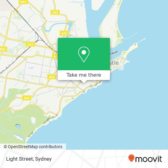 Light Street map