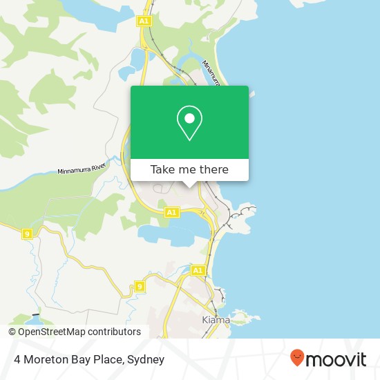 4 Moreton Bay Place map