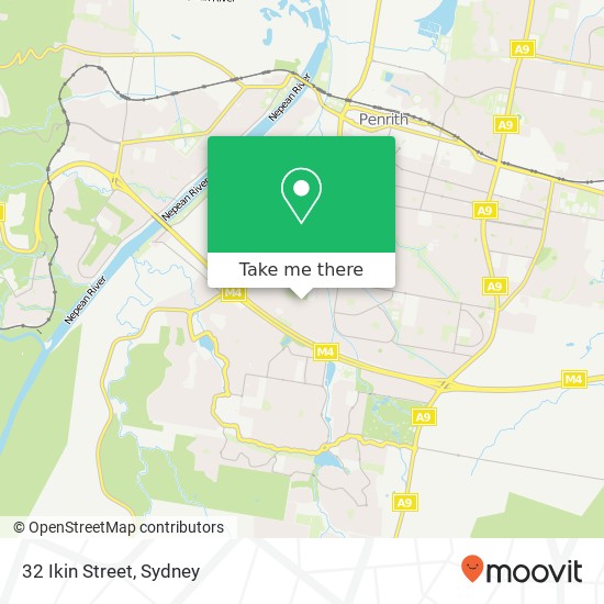 32 Ikin Street map