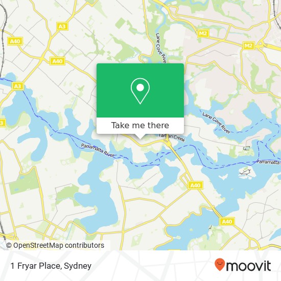 1 Fryar Place map