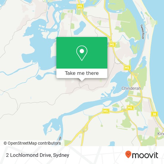 2 Lochlomond Drive map