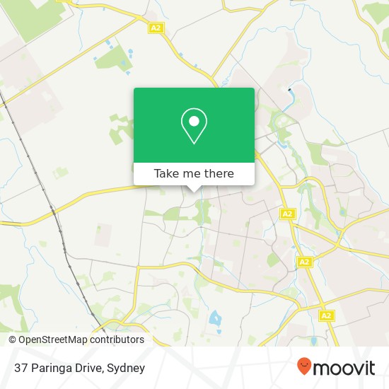 37 Paringa Drive map