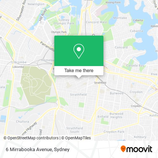 6 Mirrabooka Avenue map