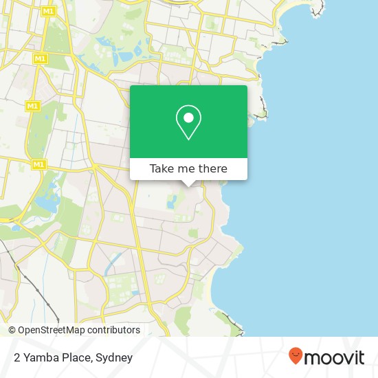 2 Yamba Place map