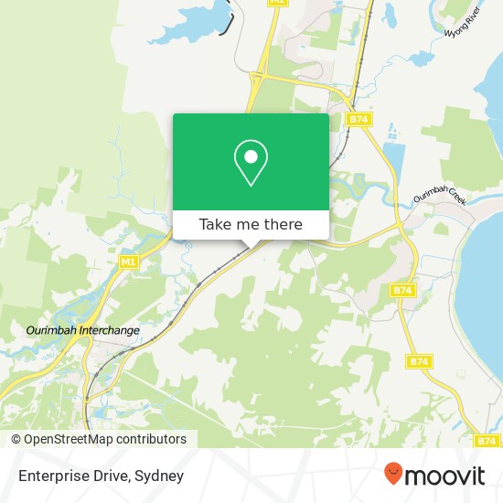 Enterprise Drive map