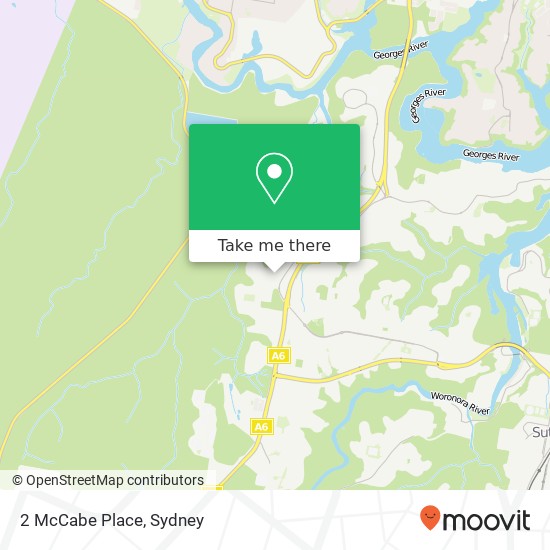 2 McCabe Place map