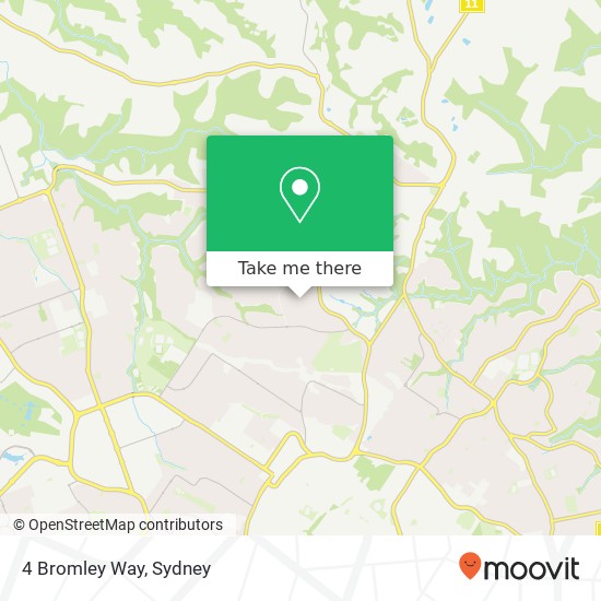 4 Bromley Way map