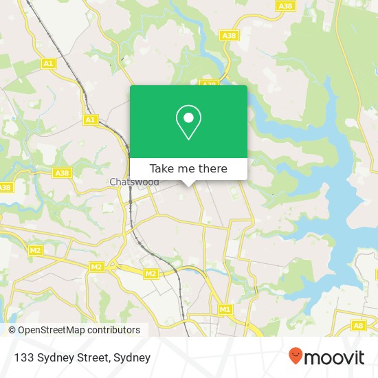 133 Sydney Street map