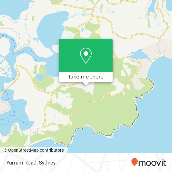 Mapa Yarram Road