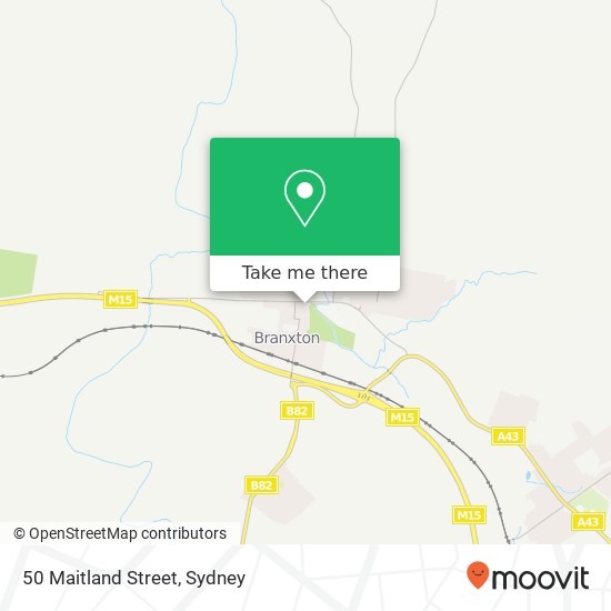 50 Maitland Street map