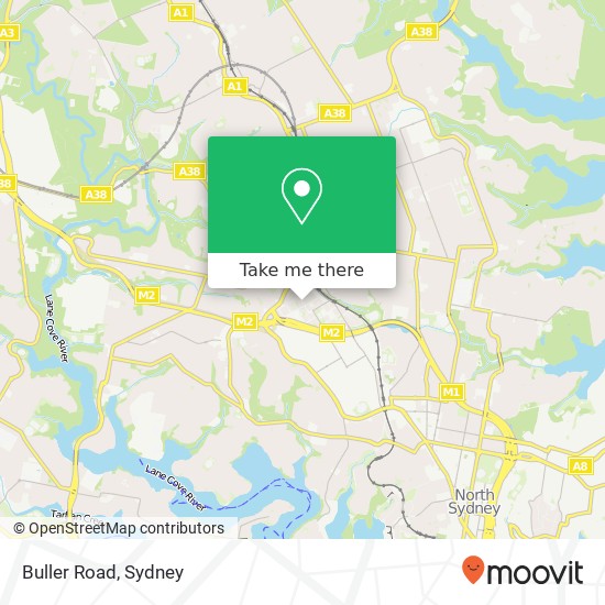 Buller Road map