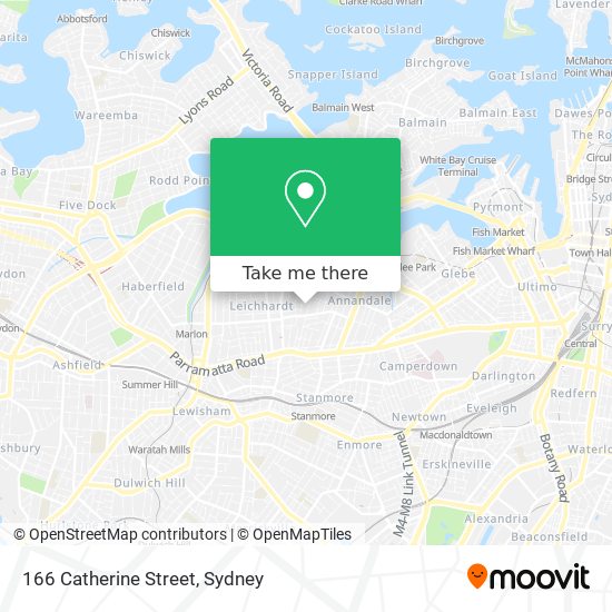 166 Catherine Street map