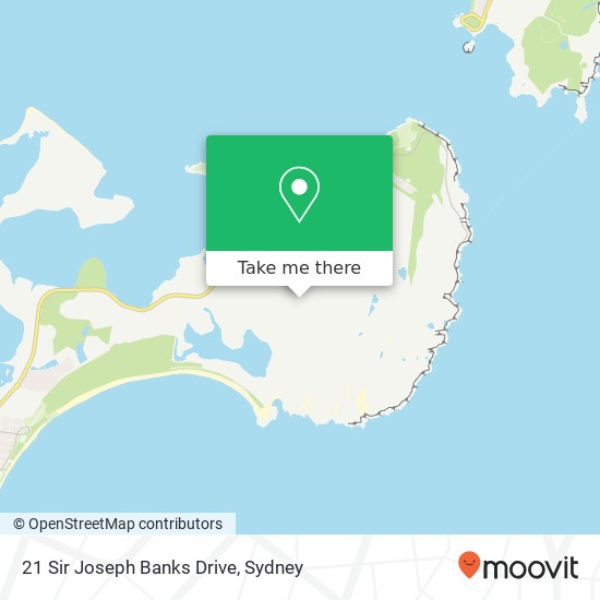 21 Sir Joseph Banks Drive map