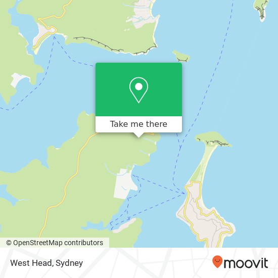 West Head map