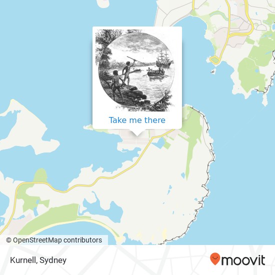 Mapa Kurnell