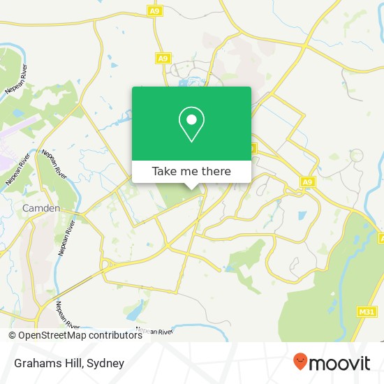 Grahams Hill map