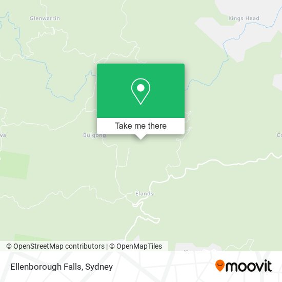 Ellenborough Falls map