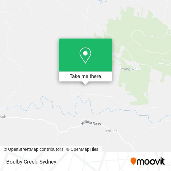 Boulby Creek map