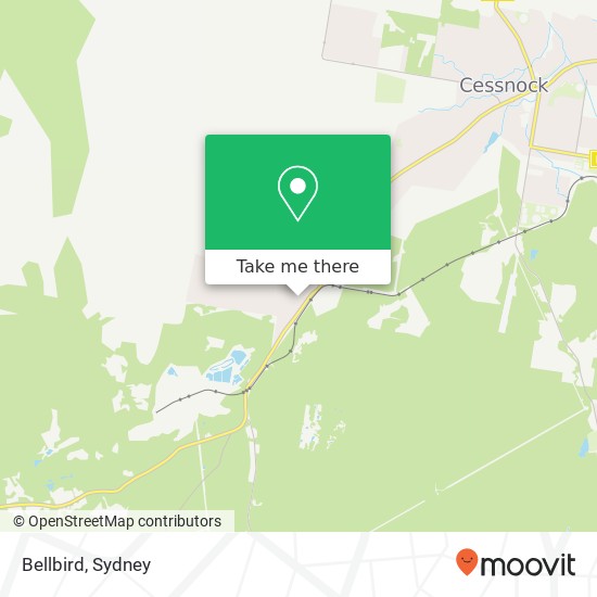 Bellbird map