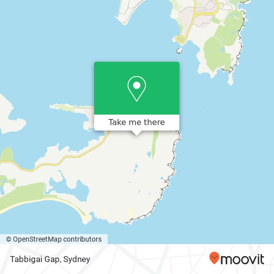 Tabbigai Gap map