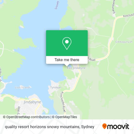 quality resort horizons snowy mountains map