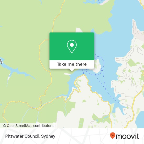 Pittwater Council map