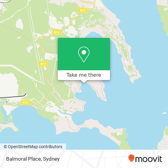 Balmoral Place map