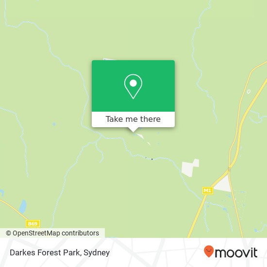 Darkes Forest Park map