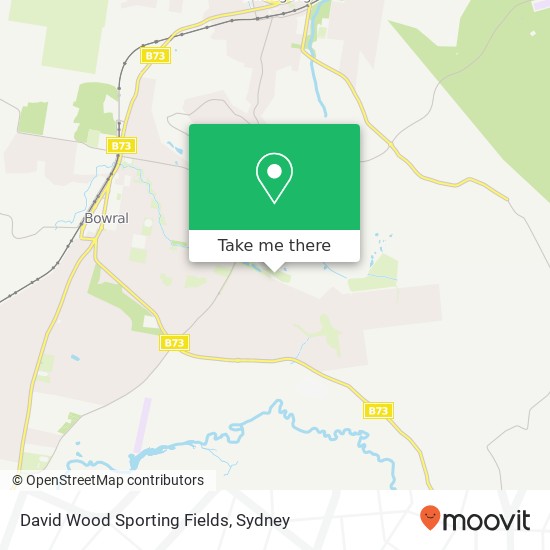 Mapa David Wood Sporting Fields