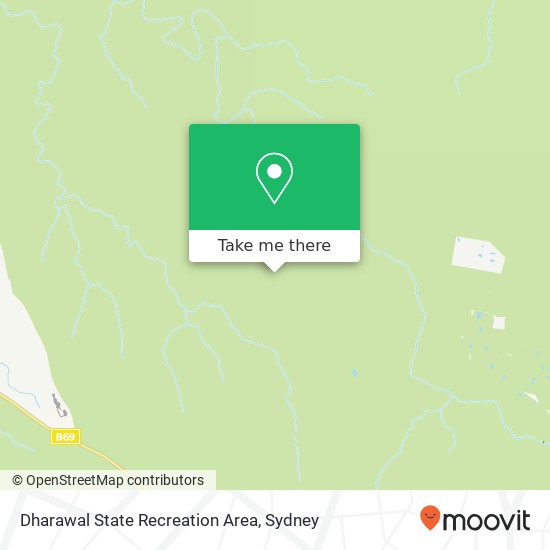 Dharawal State Recreation Area map