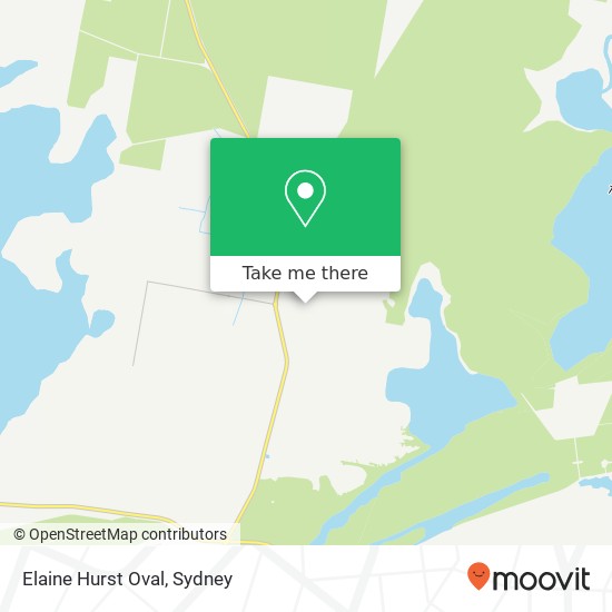 Elaine Hurst Oval map