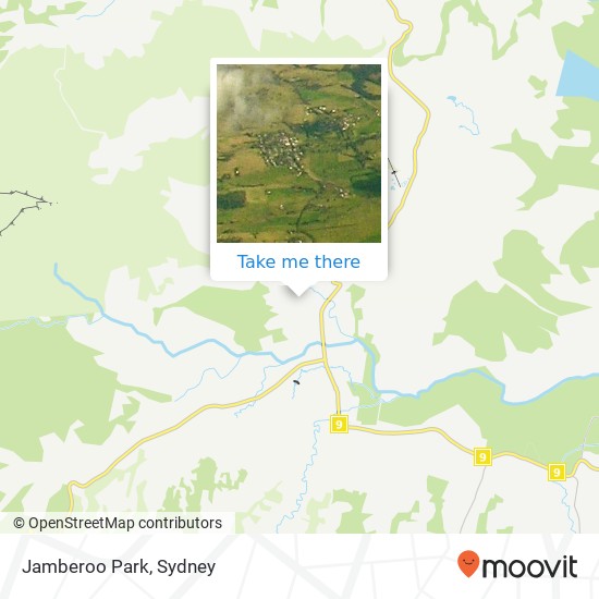 Mapa Jamberoo Park