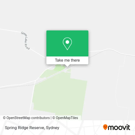 Spring Ridge Reserve map