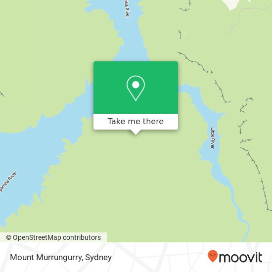 Mount Murrungurry map