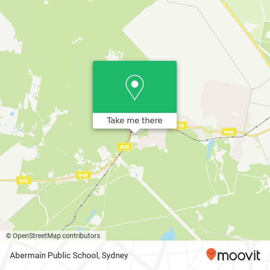 Abermain Public School map