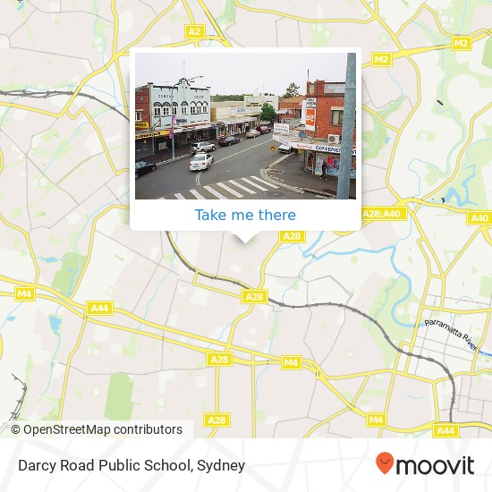 Darcy Road Public School map