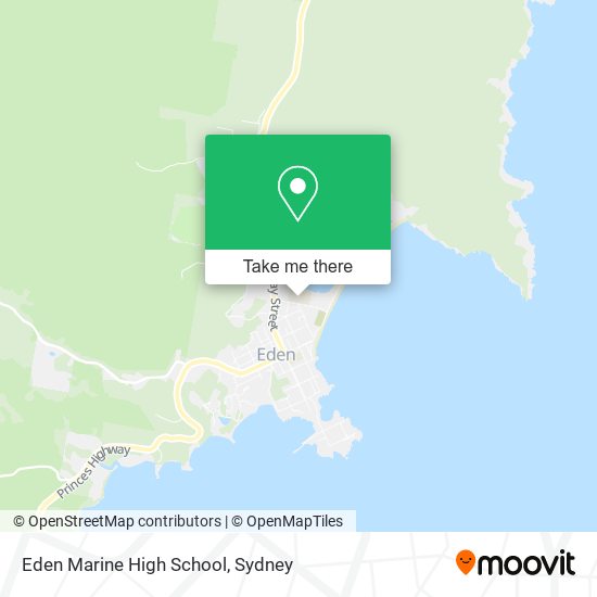 Eden Marine High School map
