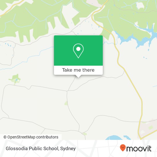 Glossodia Public School map