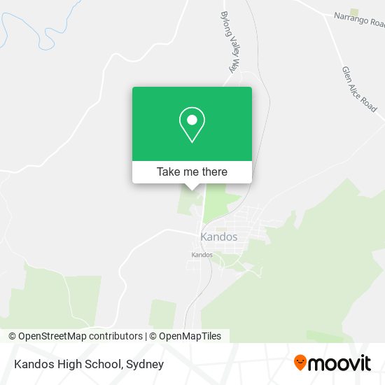 Kandos High School map
