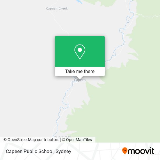Capeen Public School map