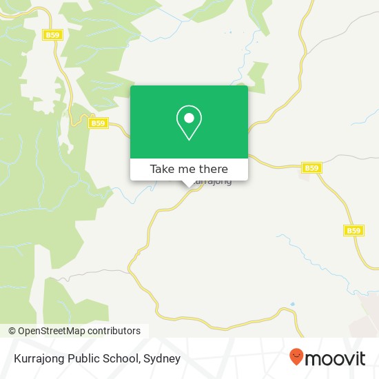 Kurrajong Public School map